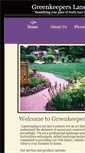 Mobile Screenshot of mygreenkeepers.com